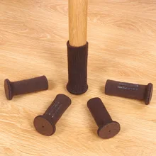 

Knitted Stool Chair Leg Cover Non-Slip Protective Leg Cover Anti-Falling Chair Leg Cover Silent Stool Leg Table Cloth Art