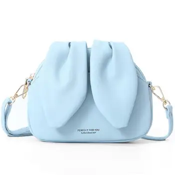 

High-quality brand Cute Rabbit Design Crossbody Bag For Women Soft Leather Ladies Messenger Shoulder Bags Bolsa Sac Female Purse