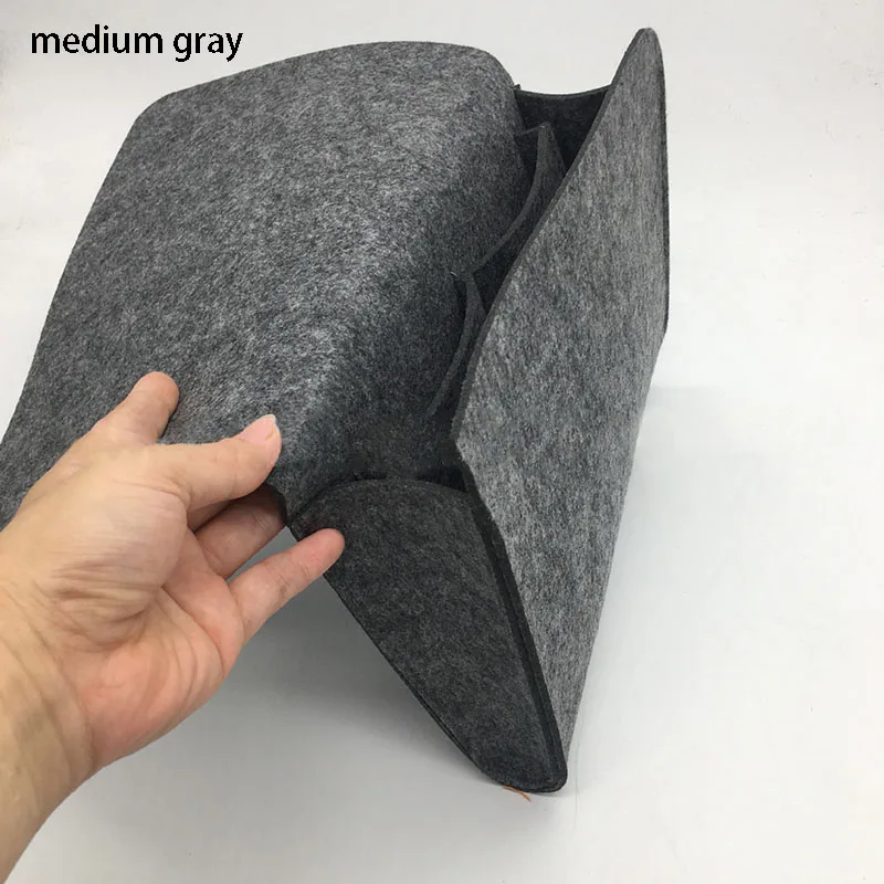 medium gray Матрас держатель мешка 27*7*22 см Чистый клор висит Тип 1 шт. фетр прикроватная Caddy Спальня органайзер для хранения дозатор кровать подвесная сумка - Цвет: medium gray