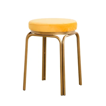 

Net red modern dressing stool home dining stool creative low stool casual creative stackable shoe stool