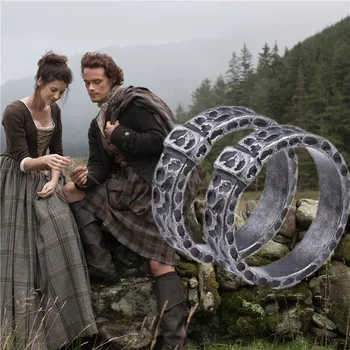 

Outlander Ring Cosplay Costumes Props Claire Randall Jamie Fraser Antiquity Metal Ring
