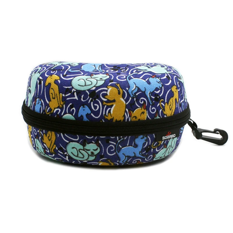 

Adult Child Snow Ski Eyewear Case Portable Water Resistant Snowboard Skiing Goggles Zipper Hard Box