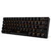 RK61 Professional Backlight Keyboard Ergonomic USB Wired Gamer LED Gaming Gamer Mechanical Feeling Keyboard For PC Computer