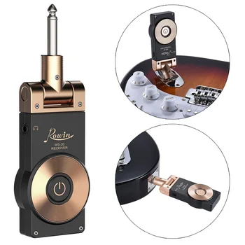 

2.4g Electric Guitar Wireless System Transmitter Receiver High Sound Quality Transmission For Electronic Bass Violin Receiver