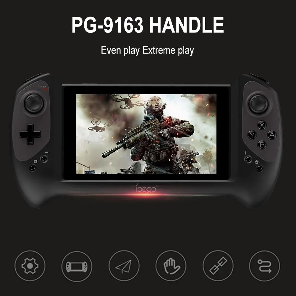 

For IPEGA PG-9163 Plug And Play Switch Gamepad NS Handheld Grip Handle Joystick Game Controller