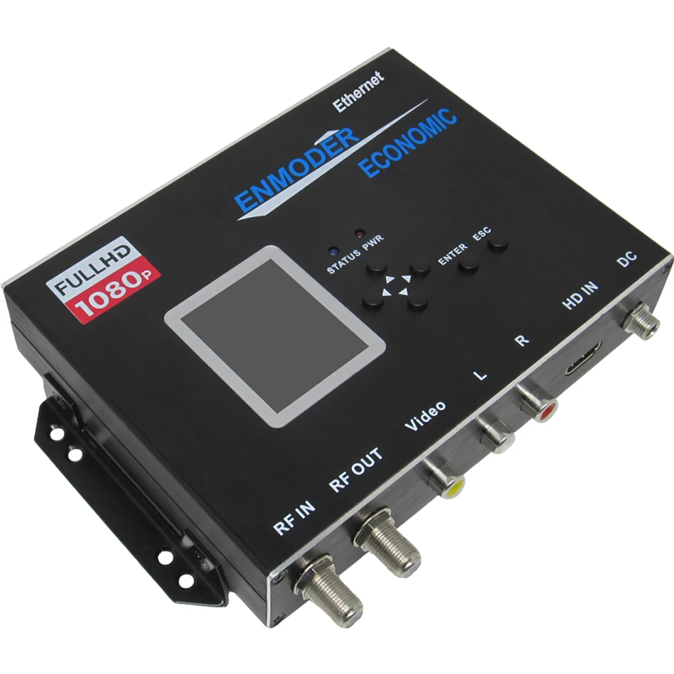 HDMI& AV к DVB-T/C кодировщик модулятор 1080P HDMI модулятор DVB-T/C 2в1 более легко переключать ТВ стандарт любой Ttime EMB280WTC