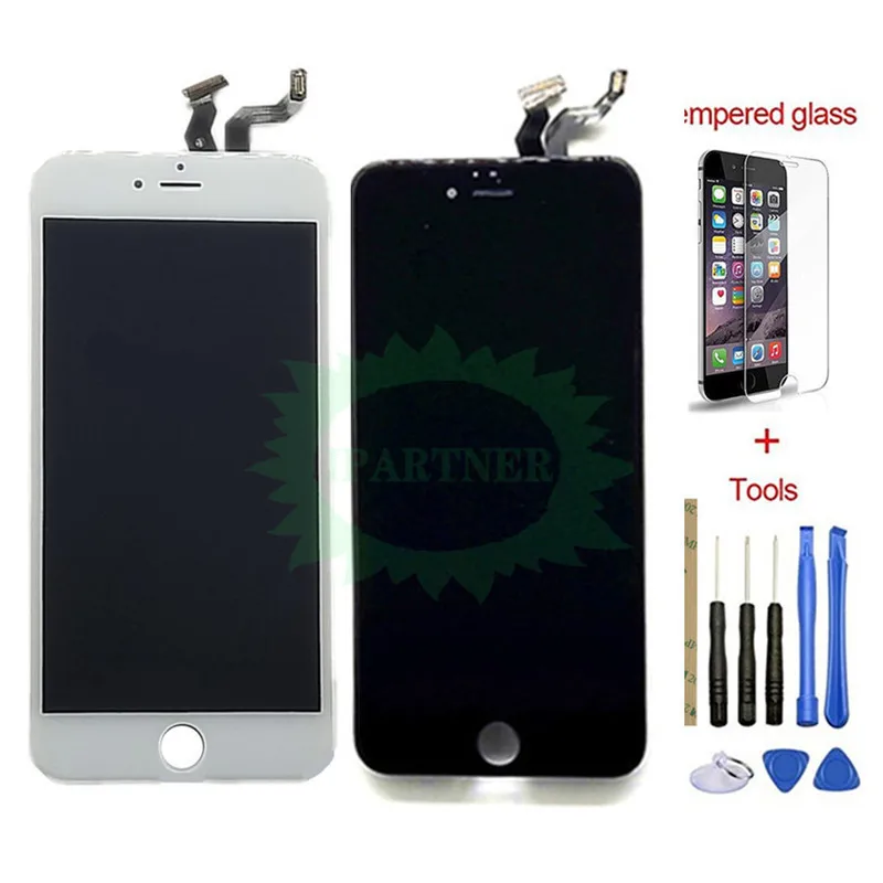 Для huaxing lcd для iPhone 6S Plus lcd с сенсорным стеклом дигитайзер сборка качество без мертвых пикселей 10 шт/партия 5,5 дюймов