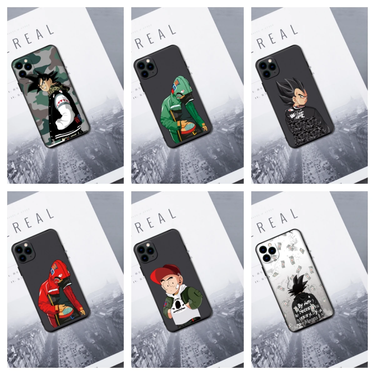 

Cartoons goku soft case for iphone 12 11 pro x xs max xr 8 7 6 6s plus SE 2 matte silicone phone cover Fashion coque funda capa