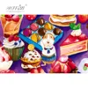 Michelangelo Wooden Jigsaw Puzzles 500 1000 1500 2000 Pieces My Little Cake Sweet Dessert Cartoon Educational Toy Painting Decor 5