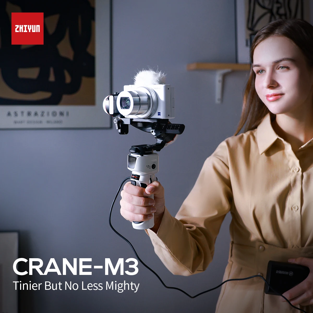 Стабилизатор ZHIYUN Crane M3 Для беззеркальных камер Ручной для Sony Canon Nikon iPhone |