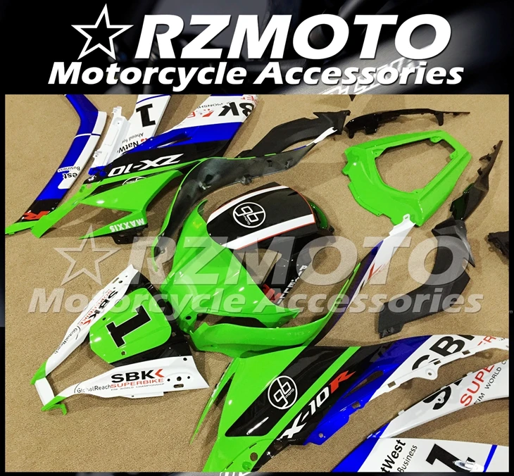 ABS мотоцикл обтекатель комплект для KAWASAKI ZX-10R 2011- год кузов литьевая форма Магазин № 2072