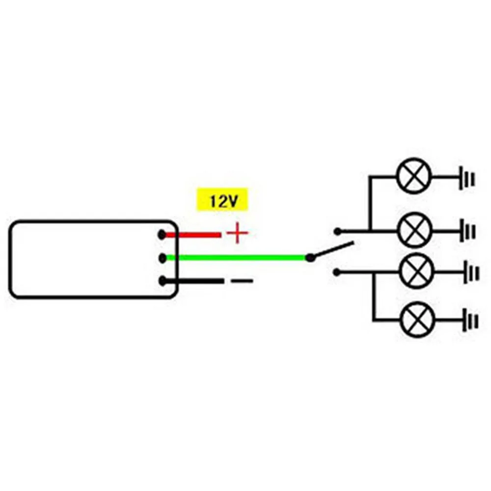 Contrôleur de clignotant LED pour moto, relais de clignotant LED, flash  spécial pour moto, flash à trois fils - AliExpress