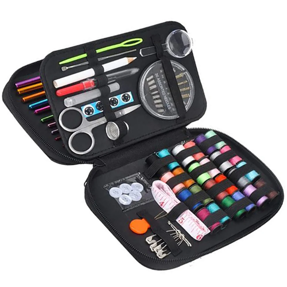 

Portable Sewing Kits DIY Multi-Function Needle Threads Tailor Tool Case Bag Set Hand Quilting Stitching Embroidery Cloth Mending