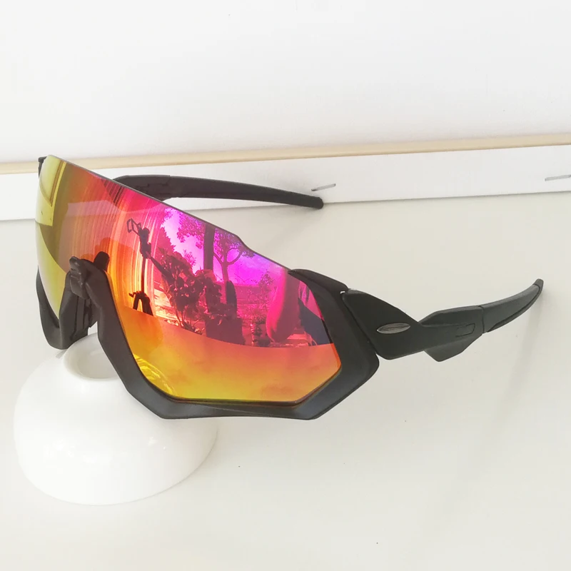 9401 FJ велосипедные поляризованные очки Дизайн TR90 оправа мужские дорожные MTB солнцезащитные очки спортивные уличные очки PRIZM очки Gafas De Sol - Цвет: 9401FJ-Black-Black