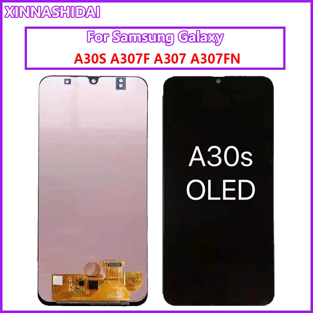 ЖК-дисплей с сенсорным экраном дигитайзер в сборе для Samsung GALAXY A30S A307 A307F A307FN A307G A307GN