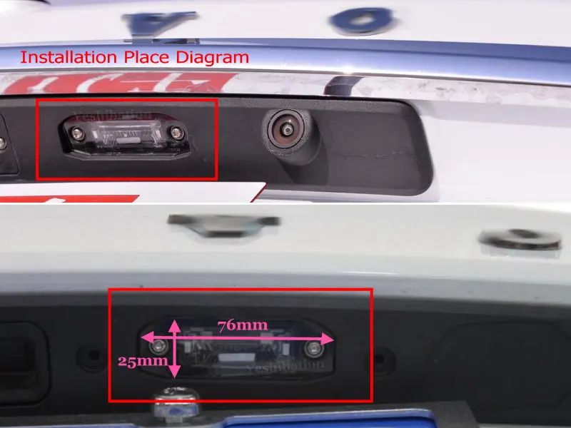Yeshibation камера заднего вида для Volvo XC60 XC 60 S60 2008~ HD CCD камера заднего вида ночного видения