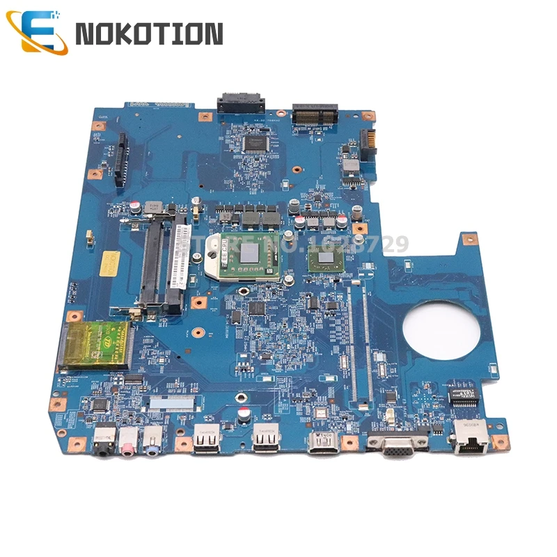 NOKOTION MBPCF01001 MB. PCF01.001 48.4CE01.021 для acer aspire 7535 7535G материнская плата ноутбука Разъем s1 Бесплатный процессор