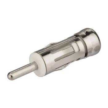 

Hot 1PCS Car Vehicles Radio Stereo ISO To Din Aerial Antenna Mast Adapter Connector Plug Car Stying Car Accessories