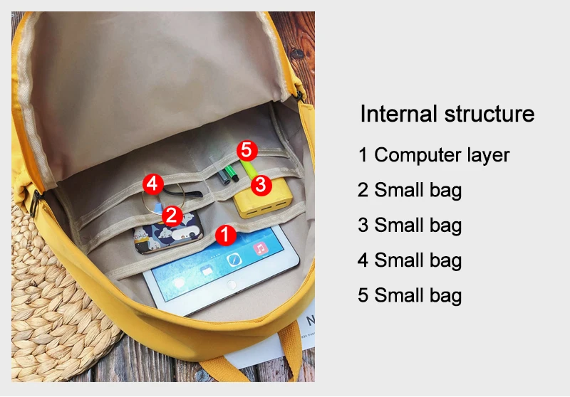 Модный водонепроницаемый нейлоновый рюкзак для женщин, рюкзаки для путешествий с несколькими карманами, женская школьная сумка для девочек-подростков, рюкзаки