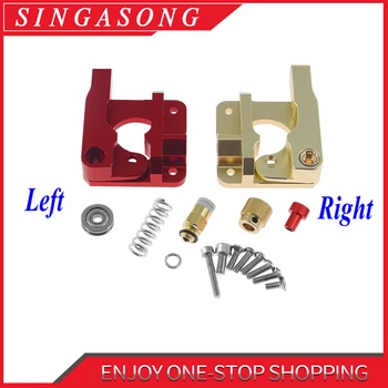 

3D Printer Parts MK8 CR10 Extruder Aluminum Alloy Block Bowden Extruder 1.75MM Filament Reprap Extrusion For MK8 CR-10 DIY