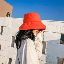 Женская шляпа-ведро, уличный козырек, стиль, осень и зима, Складывающийся, Diablement Forte, кепка, козырек, свернутый с большими полями