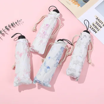 

gong zhu yang san A321 Peach Heart Double-deck Umbrella Hipster Folding Umbrella Vinyl UV-Protection Parasol Women's