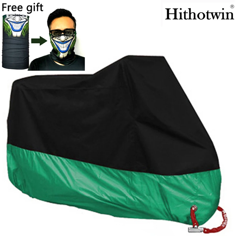 Dark green 14 цветов, M, L, XL, 2XL, 3XL, 4XL Универсальный Открытый УФ протектор велосипедные аксесуары пыле для самоката Чехлы для мангала Водонепроницаемая Крышка мотоцикла дождевик пальто чехол на мотоцикл скутер Крышка дождя - Цвет: Dark green