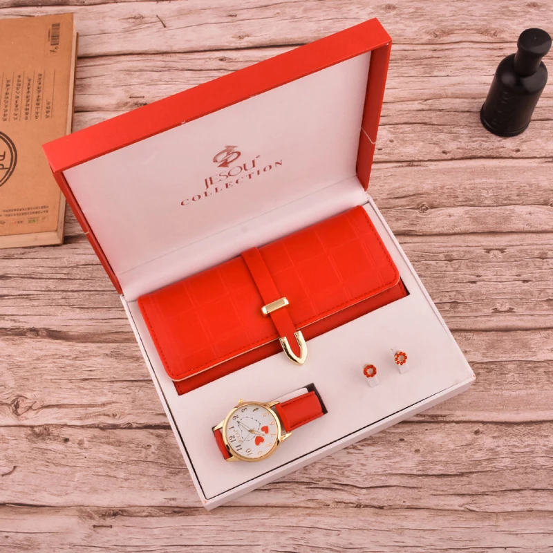 Coffret cadeau femme design cristal doré, cadeau de noël