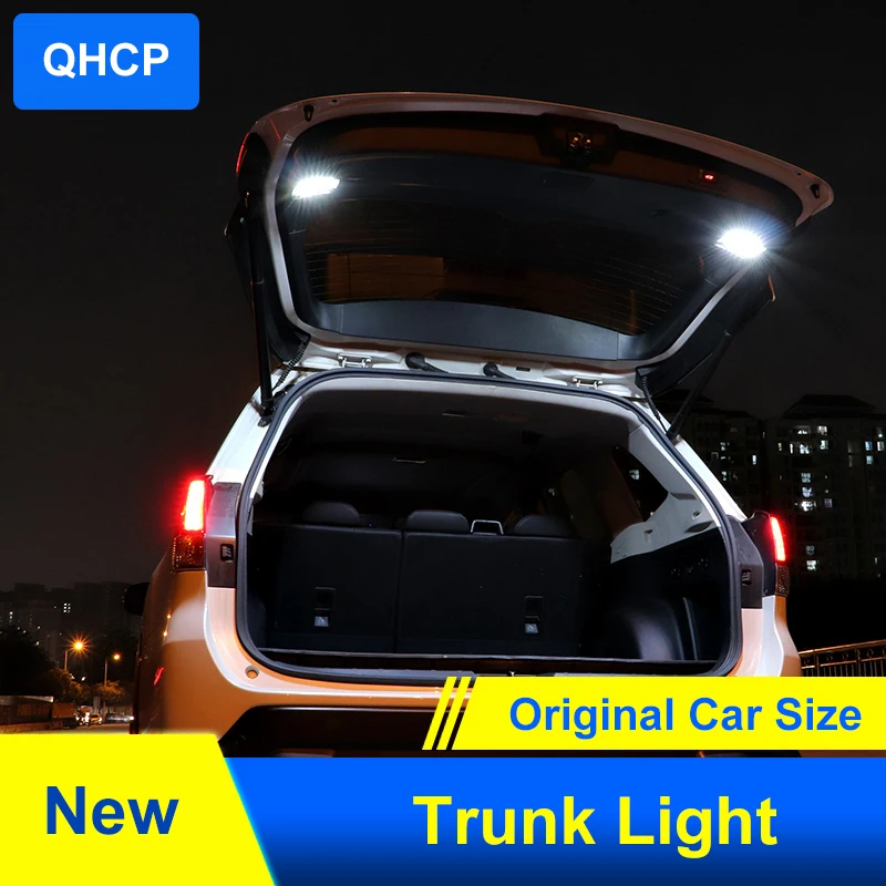 QHCP Автомобильный багажник светильник светодиодный багажный отсек багажник грузовая лампа Широкая Площадь Высокая яркость большой диапазон подходит для Subaru Forester
