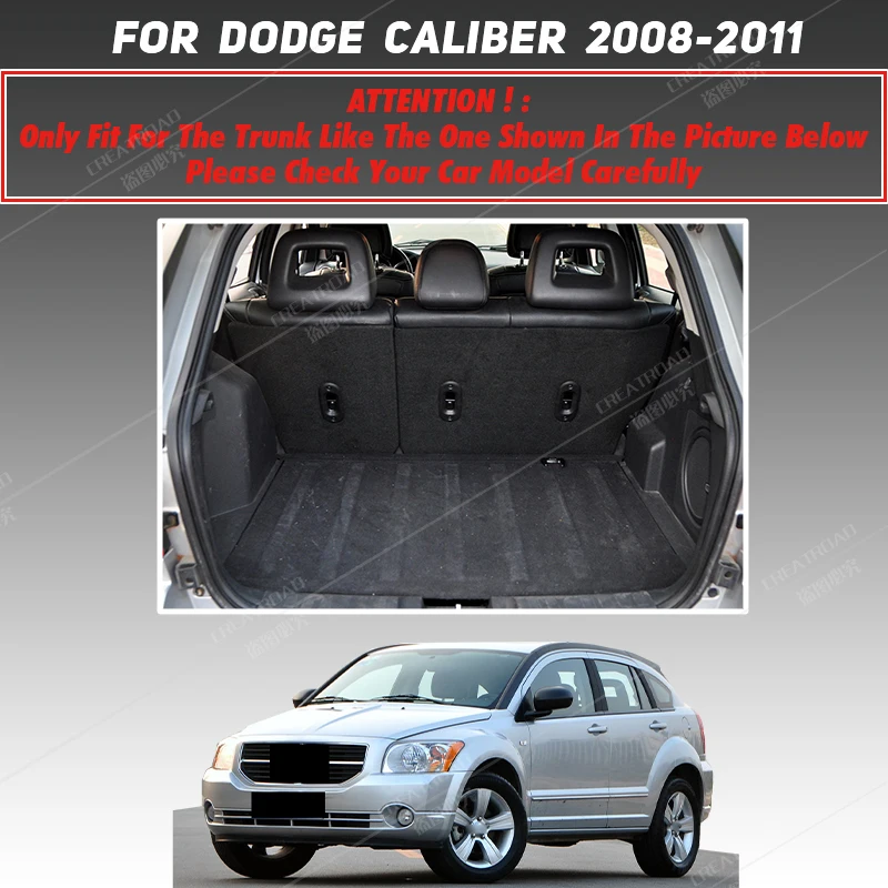 Copertura Bagagliaio Retrattile Per Dodge Caliber 2007-2012 - Tenda In Tela Nera - Foto 8