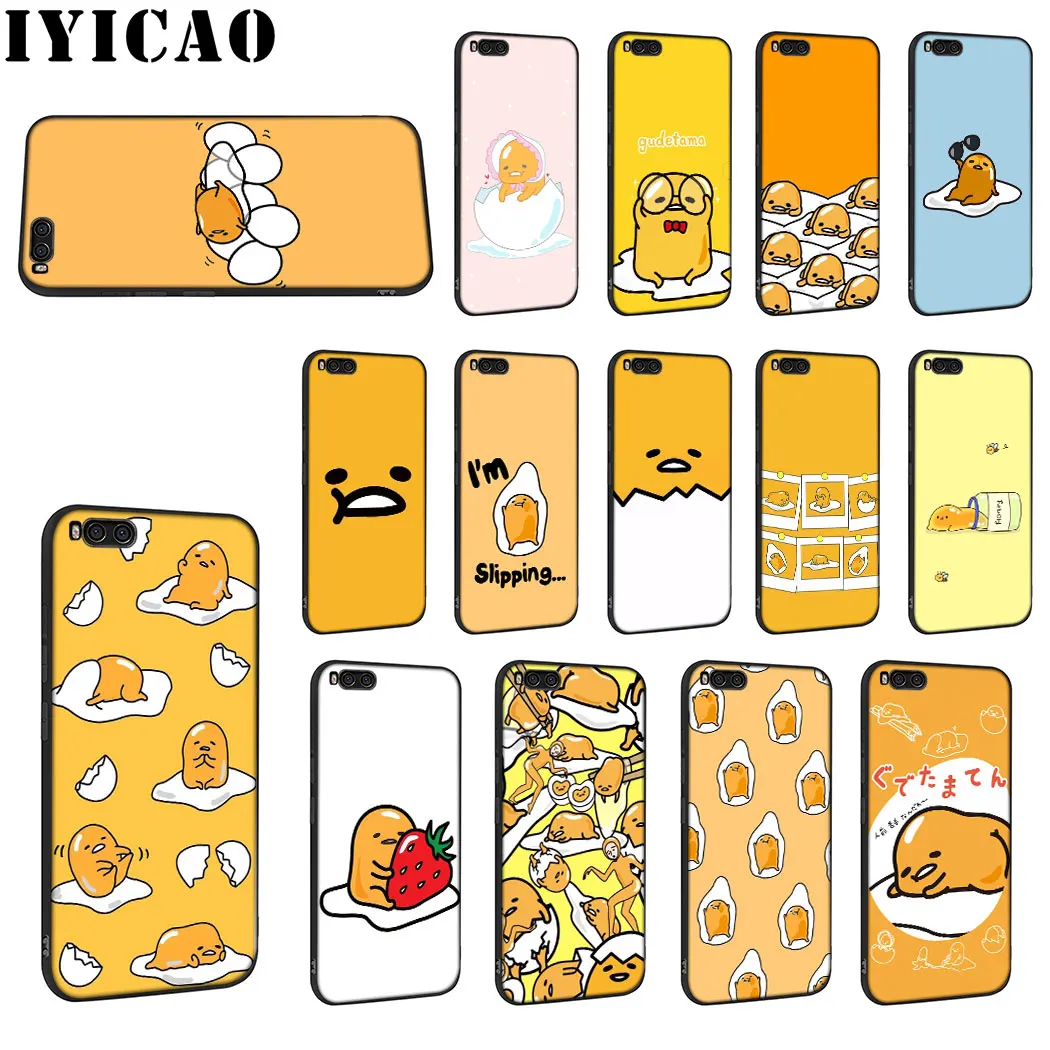 IYICAO милые gudetama мягкий чехол для Redmi 4A 4X5 5A 5 6plus 6A 6 Pro 7 S2 * Примечание 4X