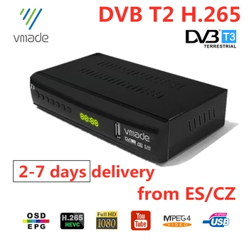 

DVB-T3 Receiver HD Terrestrial Decoder TV Box TV Tuner support AC3,H.265,,wifi,youtube set top boxes For Monitor Adapter
