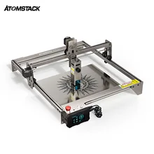 ATOMSTACK S10 Pro 50W grawer laserowy 410*400mm rzeźba obszar CNC Router wysokiej precyzji maszyna do grawerowania metalu ze stali nierdzewnej