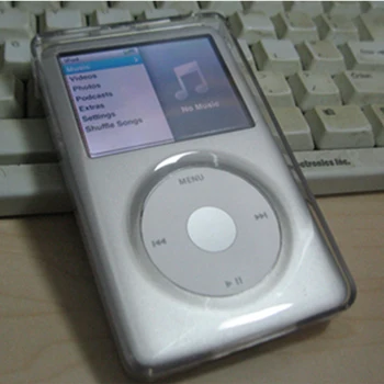 

Front Back Cover Waterproof Crystal Solid Protective Case Durable Accessories Wear Resistant All Inclusive For Ipod Classic 80GB