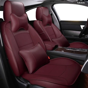 

KOKOLOLEE Custom Leather car seat covers For JEEP Compass Wrangler Patriot Cherokee Grand Cherokee Commander Renegade car sears