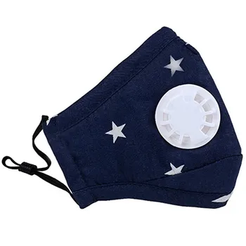 

Children Kids Outdoor Dust Facemask Breathable Printed Valve Haze Dustproof Pollution Protection Filter Face Cover Mondkapjes