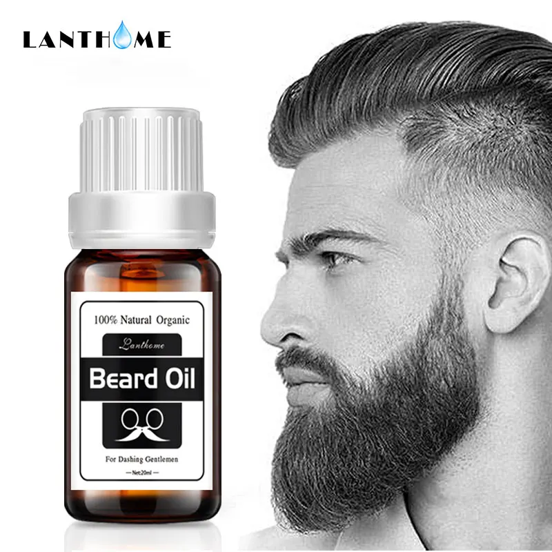 

New 20ml Hair and Beard growth oil Men beard grooming products 100% natural accelerate facial hair grow beard conditioner oil