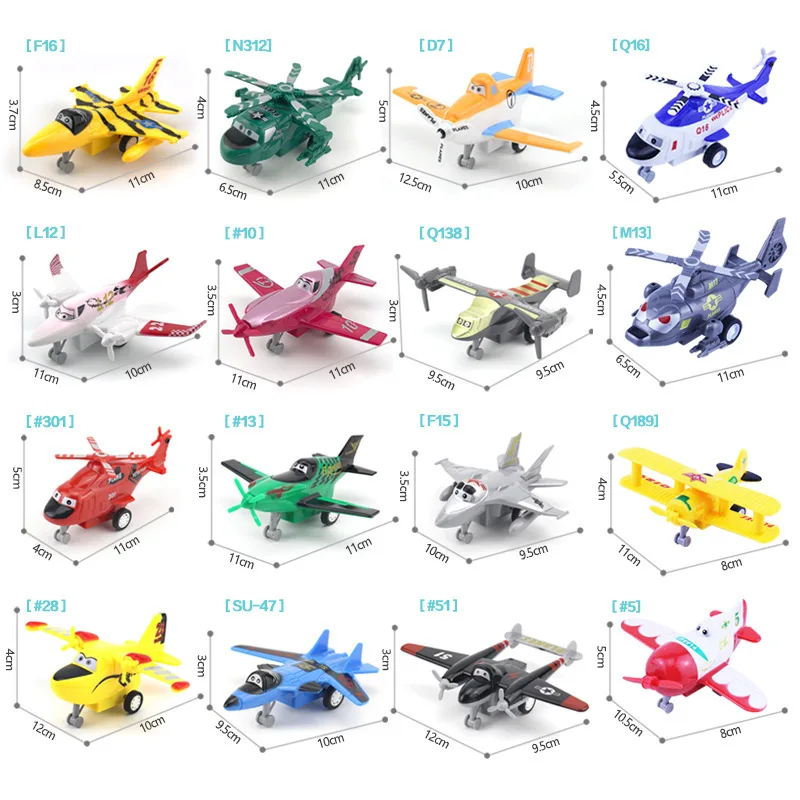 

Children's Educational Toy Cartoon Warrior Airplane Set Inertia Warrior Car Small Car Stall Toy