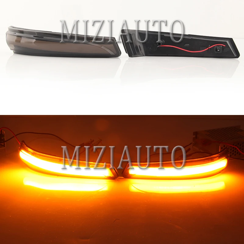 

Smoke Rearview Side Mirror Indicator For Hyundai Elantra Avante MK5 2011-2015 Yellow LED Indicator Dynamic Turn Signal Lights