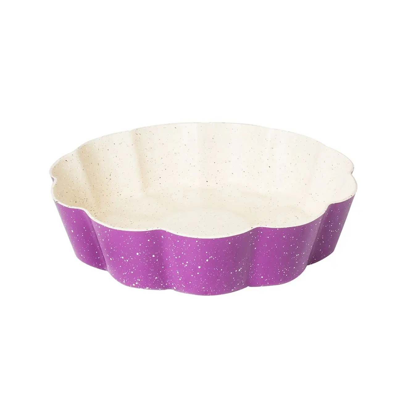 

Purple Cream Big size Daisy Granite Cake Mould