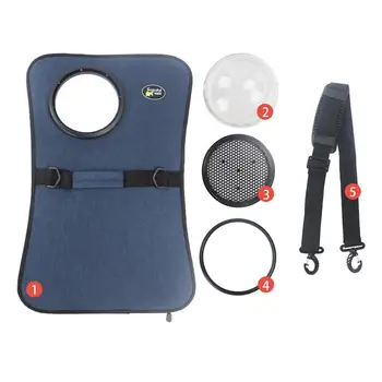 

Folding Pet Bag Space Capsule Pet Handbag Cat Box for Outdoor Cage Cat Carrier Outgoing Travel Breathable Pets Handbag