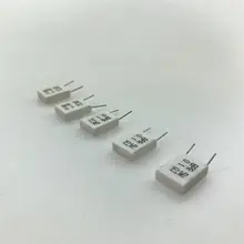 5 Вт неиндуктивный цементный резистор 0 01 02 05 1 2 22 33 Ом