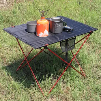 

Portable Foldable Table Camping Outdoor Furniture Computer Bed Tables Picnic 6061 Aluminium Alloy Ultra Light Folding Desk
