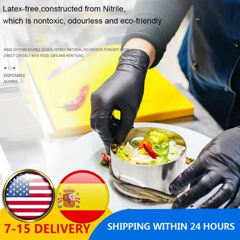 

Rubber-Gloves Protective Hand-Wearable Disposable Latex 100pcs Waterproof Tattoo Labor Disposable Gloves