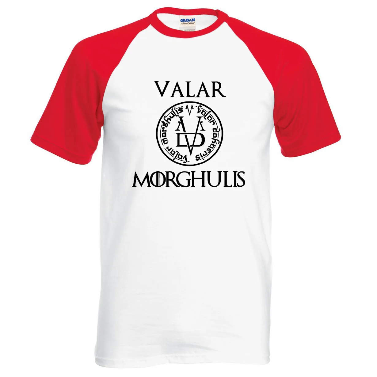 

Valar Morghulis All Men Must Die Valyrian New Style Men's T-Shirts 2020 Summer Fashion Men Raglan T Shirts 100% Cotton Tops Tees