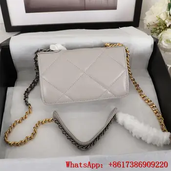 

2020 New Woc Soft Sheepskin Chain Bag Ladies Shoulder Crossbody Bag Luxury designer ladies bag