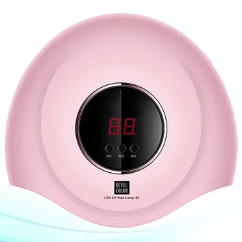

UV Manicure Dryer Double Light Source Nail Dryer Quick-Drying Manicure Dryer Tools for Store (12Pcs S1 LED Light, Pink, No Base)