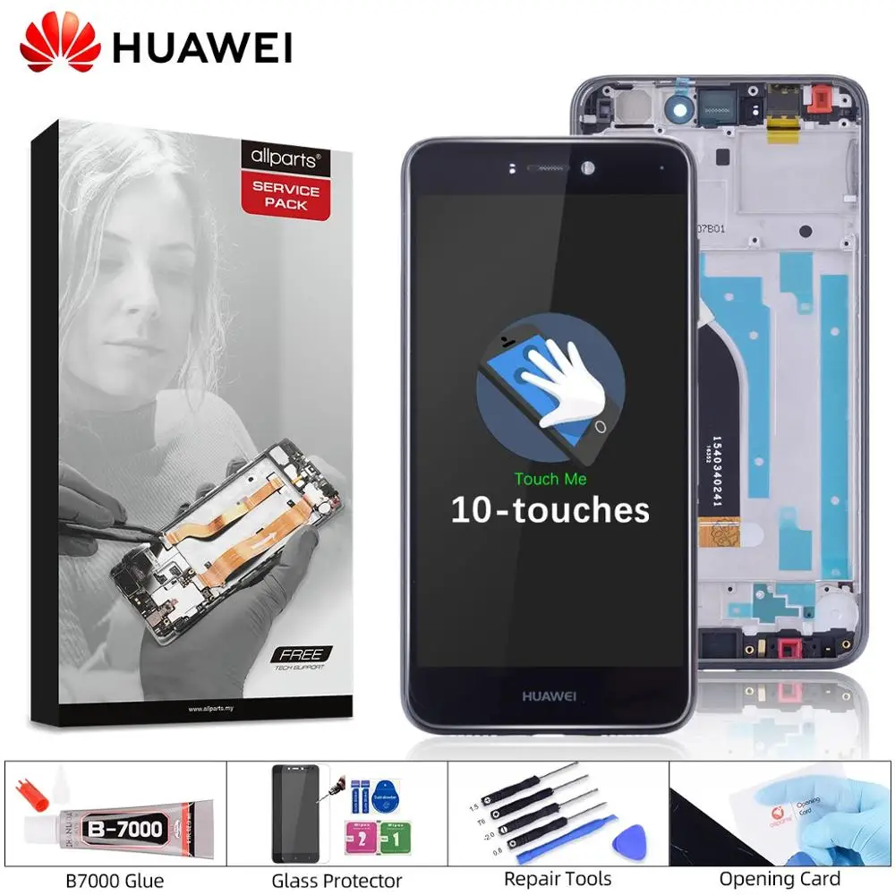 

Original LCD For Huawei P9 lite 2017 Display Touch Screen with Frame Replace For Huawei P9 Lite 2017 LCD Display LA1 LX1 LX2 LX3
