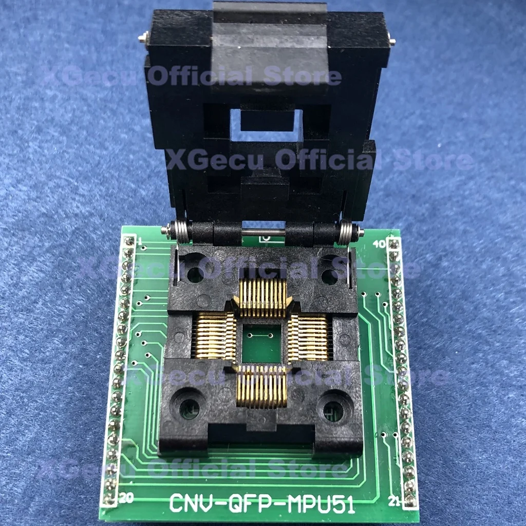 Mcu para Tl866a Programadores de 40 Adaptador Qfp44 Tqfp44-dip40 Suporte 8051 Tl866cs Tl866ii Mais Pinos Zif Cnv-qfp-mpu51 Lqfp44 - Vqfp44 - Imagem 2