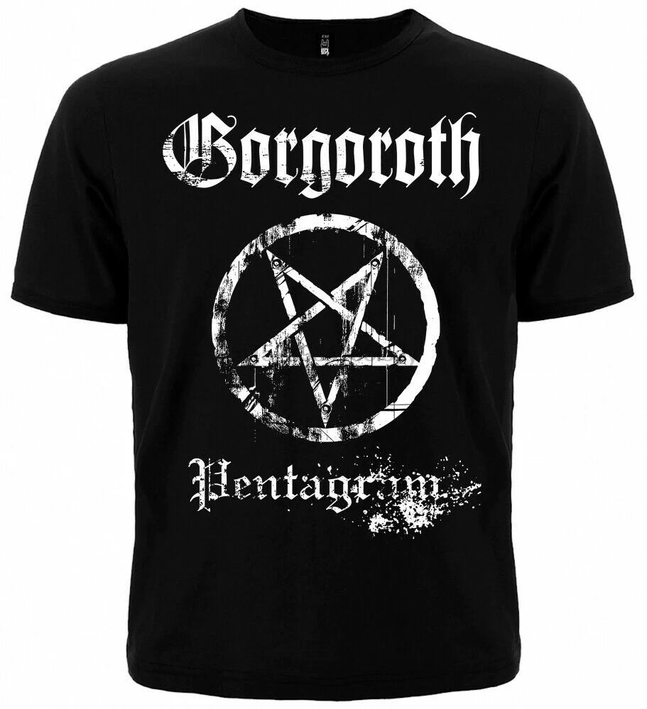 T shirt Gorgoroth Pentagram Baru 